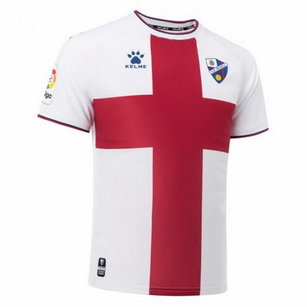 Camiseta Huesca Segunda equipo 2018-19 Blanco Rojo